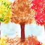 Как нарисовать осеннее дерево