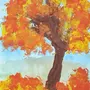 Как Нарисовать Осеннее Дерево