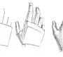 Как нарисовать руку