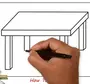 Как нарисовать парту