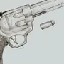 Нарисовать Пистолет