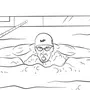 Как нарисовать плавающего человека