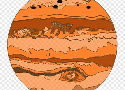 Планета юпитер рисунок
