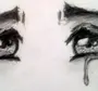 Как нарисовать грустные глаза