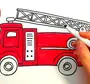 Как Нарисовать Пожарную Машину