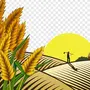 Как нарисовать поле с пшеницей