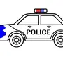 Как нарисовать полицейскую машину