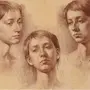 Пропорции лица рисунок