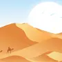 Как нарисовать пустыню