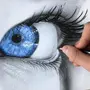 Как Нарисовать Реалистичный Глаз