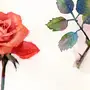 Как Нарисовать Розу Гуашью
