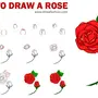 Роза Рисунок Для Детей