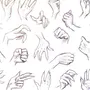 Как нарисовать руки аниме