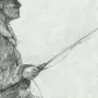 Как нарисовать рыбака