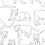 Как нарисовать сидящую кошку