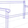Как нарисовать скамейку