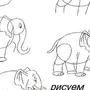 Как нарисовать слона для детей