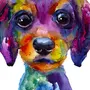 Как нарисовать собаку красками