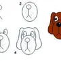Как нарисовать собаку легко для детей