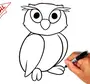 Как нарисовать сову ребенку