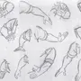 Как нарисовать согнутую руку