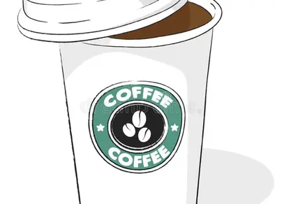 Как нарисовать кофе