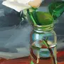 Как нарисовать стеклянную вазу