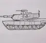 Как нарисовать танк легко