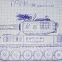 Как нарисовать танк по клеточкам