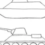 Как нарисовать танк ребенку 5