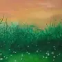 Как нарисовать траву красками