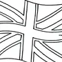 Как нарисовать флаг англии