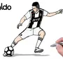 Как нарисовать футболиста