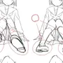 Как нарисовать человека сидящего на коленях