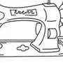 Рисунок Швейной Машинки Карандашом