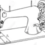 Рисунок Швейной Машинки Карандашом