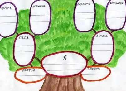 Как нарисовать древо рода