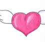 Как нарисовать ровное сердце