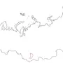 Карта россии рисунок