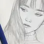Девочка подросток рисунок