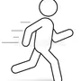 Картинки бегающий человек с карандашом