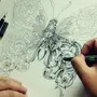 Рисунки для срисовки сложные и красивые