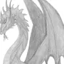 Мультяшный дракон рисунок