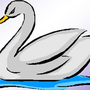 Рисунок Лебедя Для Срисовки