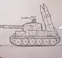 Картинка танка рисунок