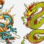 Китайский дракон рисунок