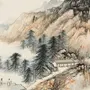Китайский пейзаж рисунок