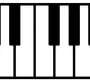 Клавиатура фортепиано рисунок