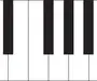 Клавиатура фортепиано рисунок