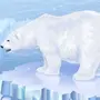 Полярный медведь рисунок
